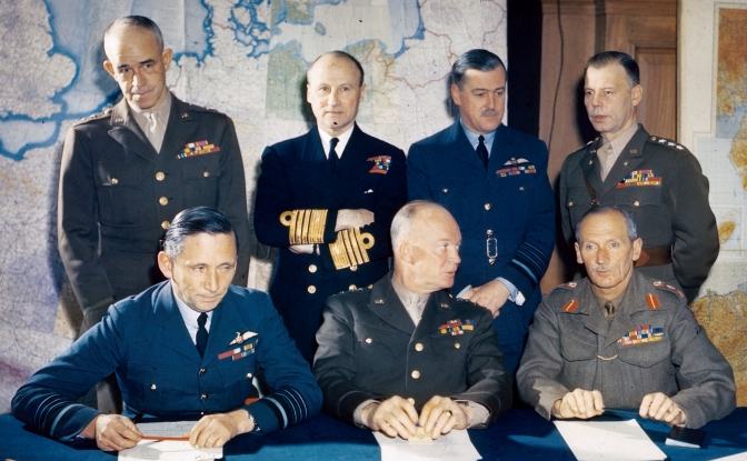Meeting SHAEF 1 February 1944
